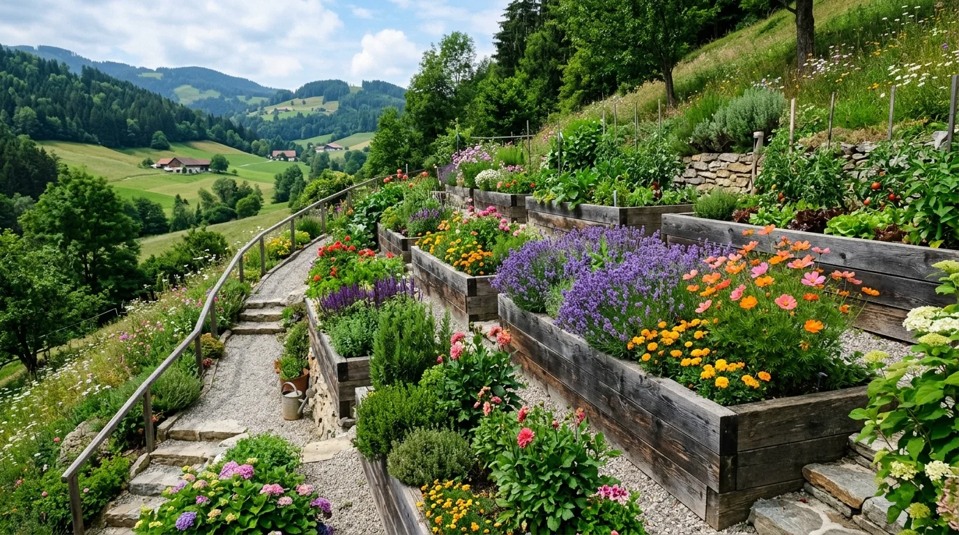 Modern Hillside Layout